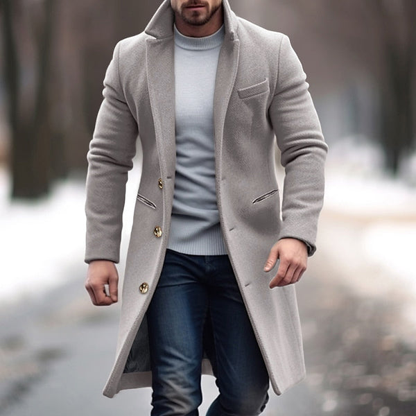 Kenneth - Elegant long winter coat