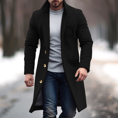 Kenneth - Elegant long winter coat