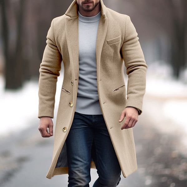 Kenneth - Elegant long winter coat