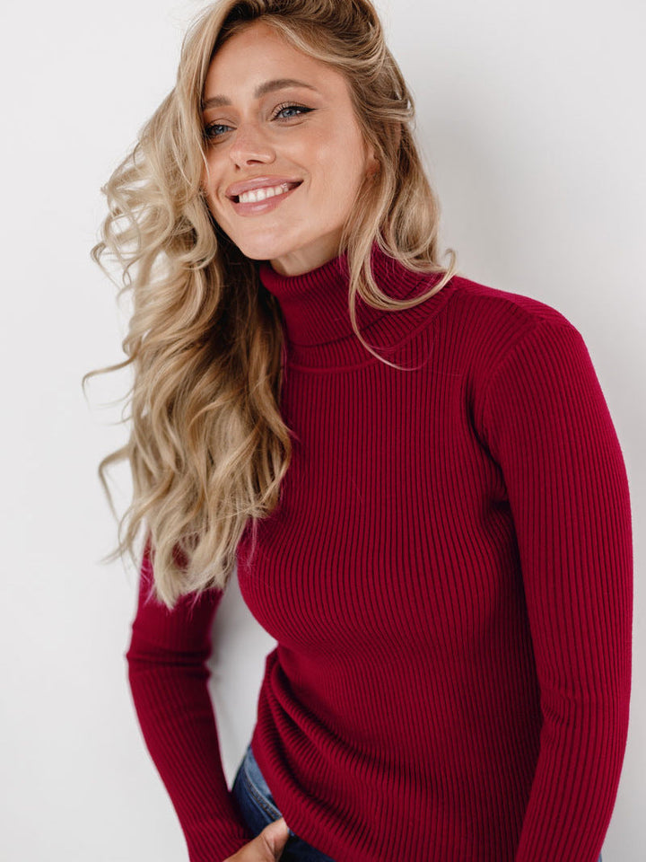 Sylvia | Winter-Ready Women's Classic Turtleneck Sweater