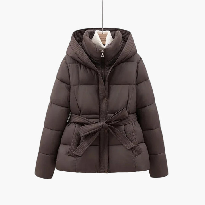 Matilda | Women's Elegant Winter Jacket with Belt