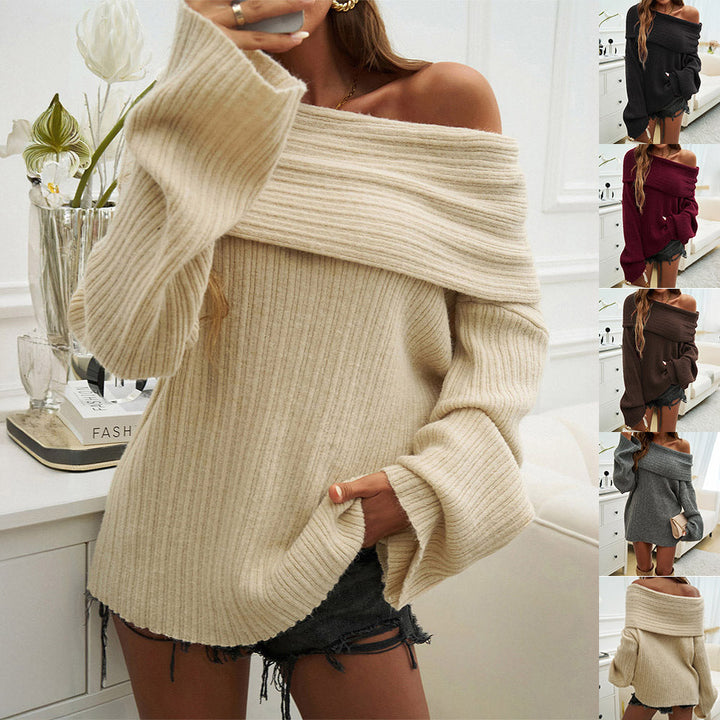 Daphne | Women's Off-Shoulder Sweater