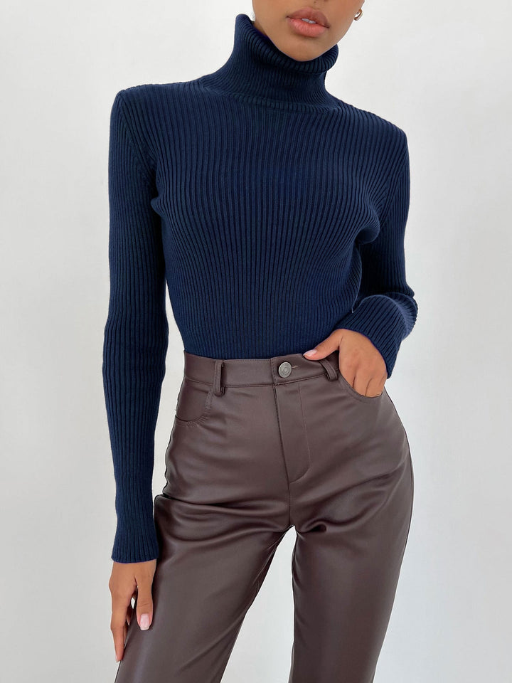 Sylvia | Winter-Ready Women's Classic Turtleneck Sweater