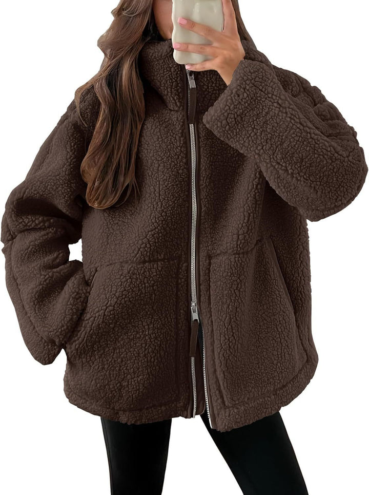 Olivia | Women's Cozy Fleece Winter Jacket