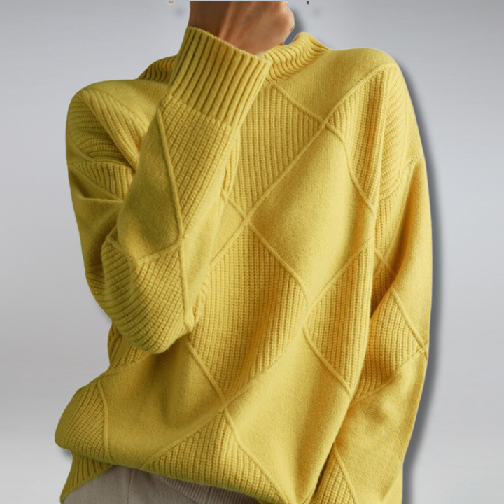 Tabitha | Winter-Ready Women's Cashmere Turtleneck Sweater