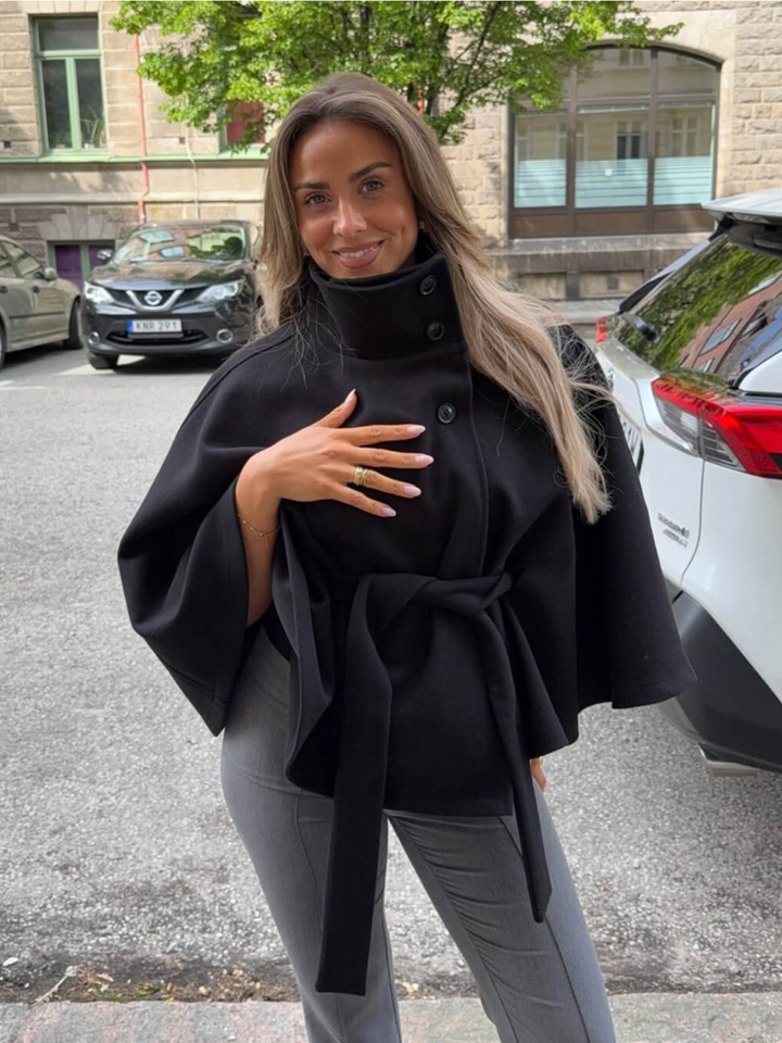 Charlotte | Elegant Cape Coat