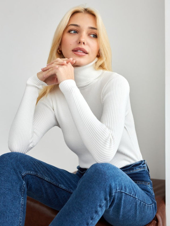 Sylvia | Winter-Ready Women's Classic Turtleneck Sweater