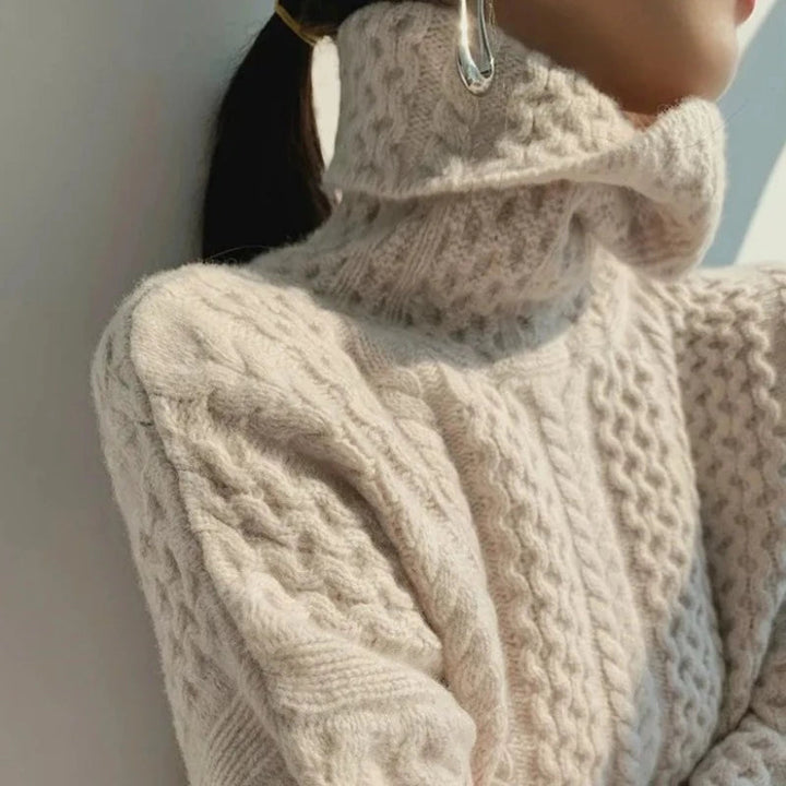 Phoebe | Cozy Women's Turtleneck Sweater for Winter