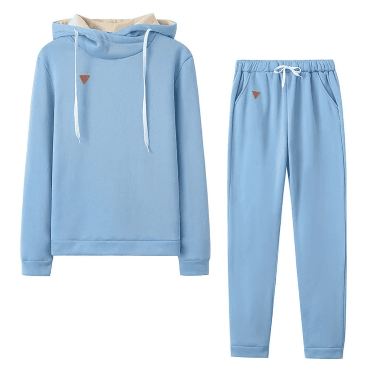 Florence | Women's Solid Color Tracksuit Set