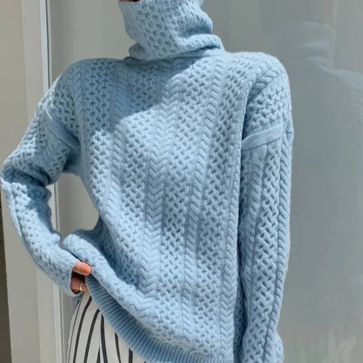 Phoebe | Cozy Women's Turtleneck Sweater for Winter