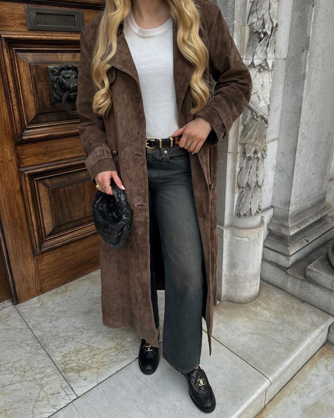 Josephine | Long Suede Coat