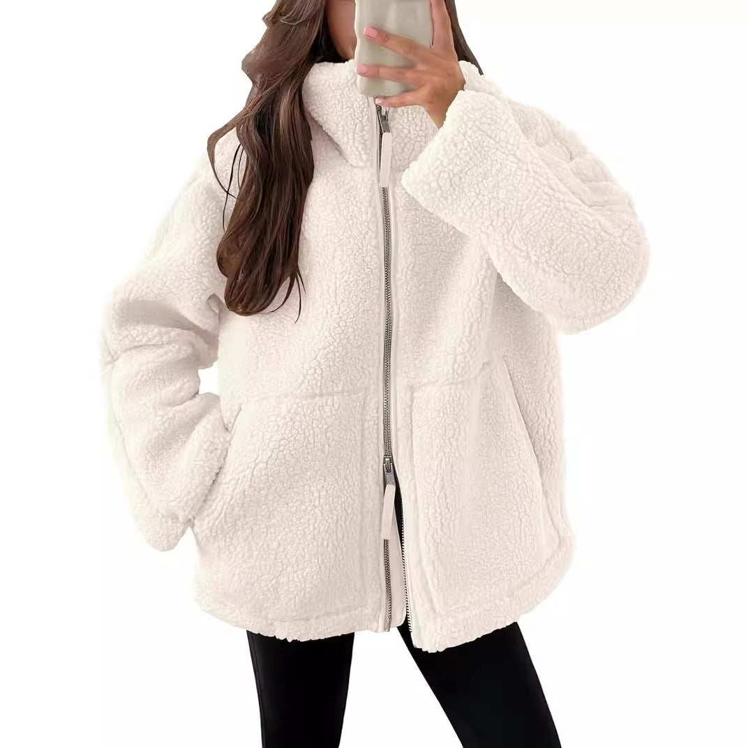 Olivia | Women's Cozy Fleece Winter Jacket