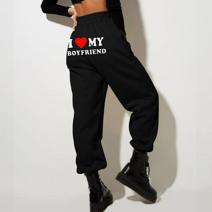 Iris | Women's High Waist Printed Joggers