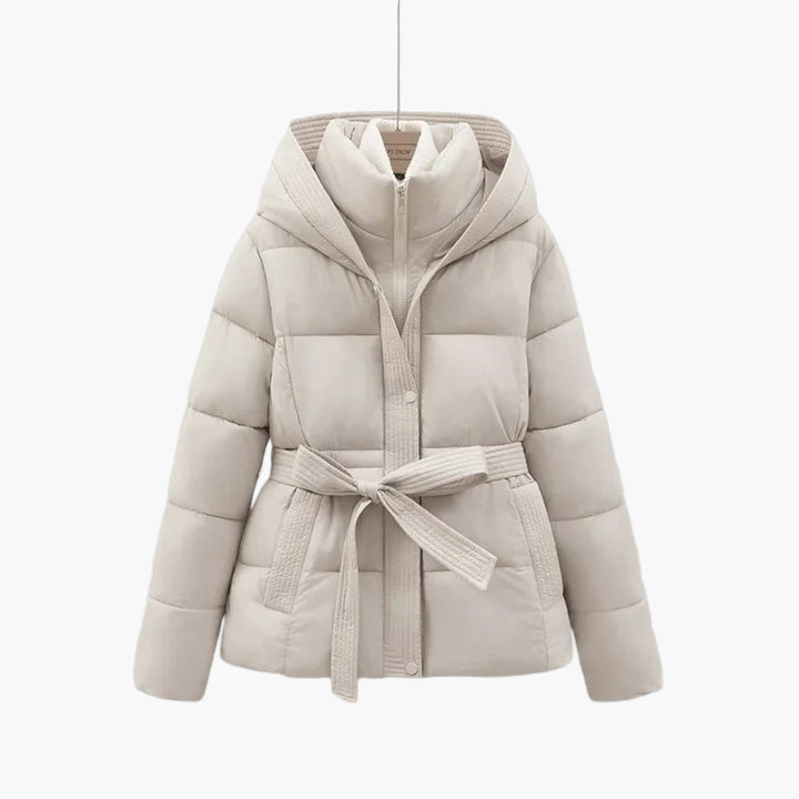 Matilda | Women's Elegant Winter Jacket with Belt