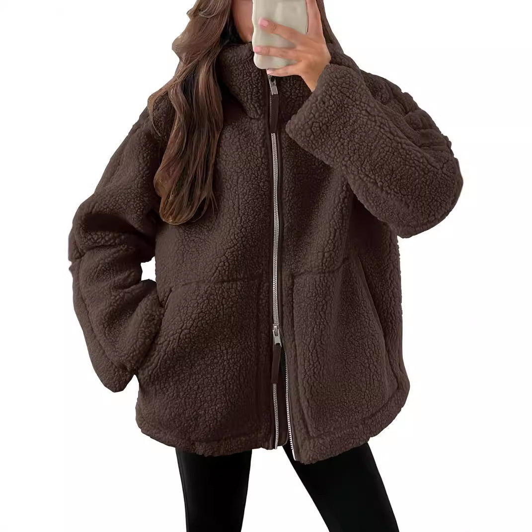 Olivia | Women's Cozy Fleece Winter Jacket