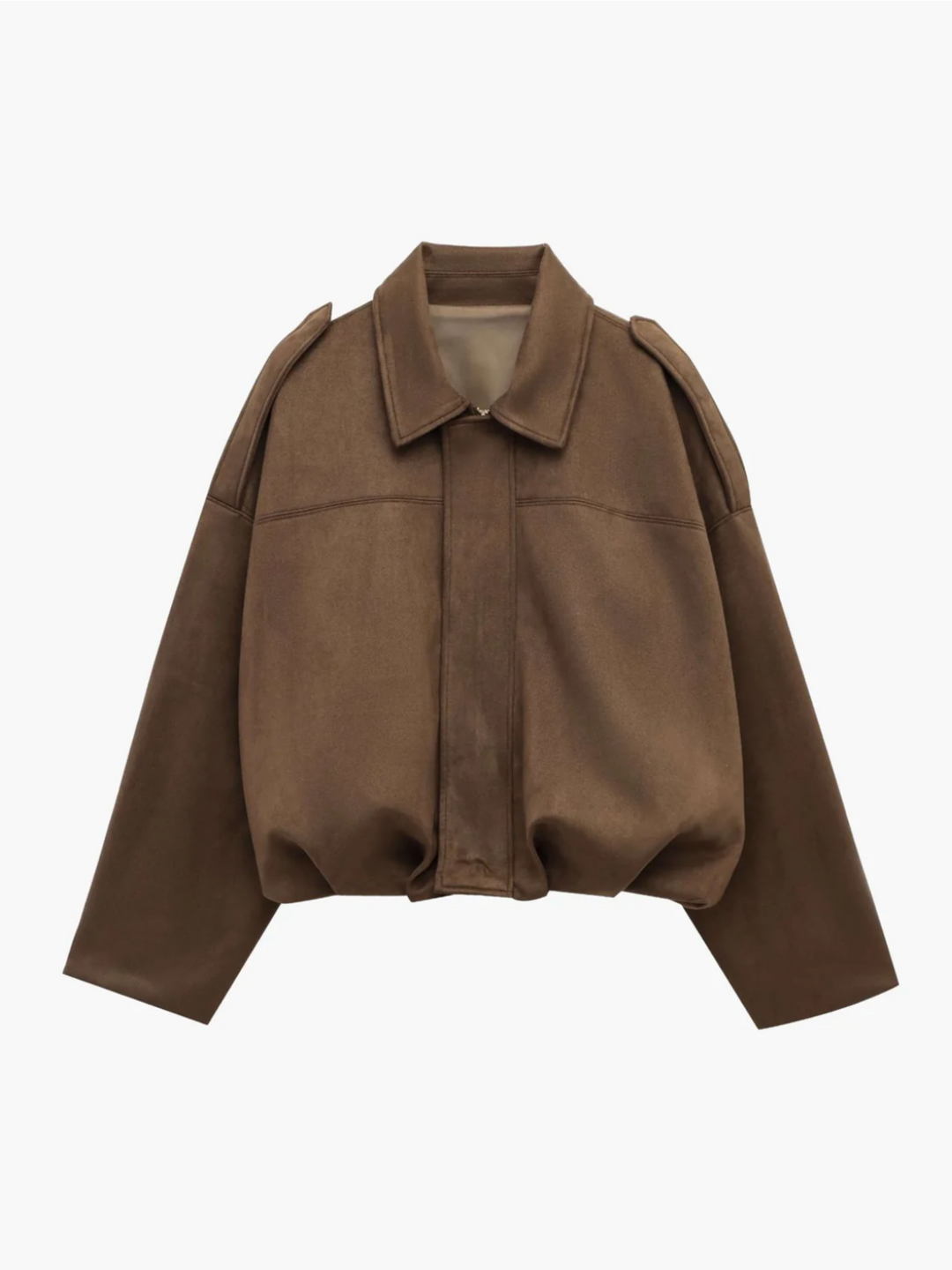 Isabella | Minimalist Suede Jacket