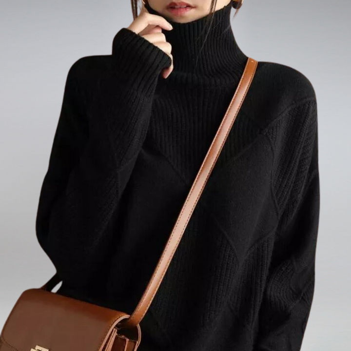 Charlotte | Cozy Women's Cashmere Turtleneck for Winter