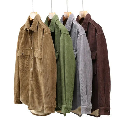 Abernathy - Men's Corduroy Winter Shirt