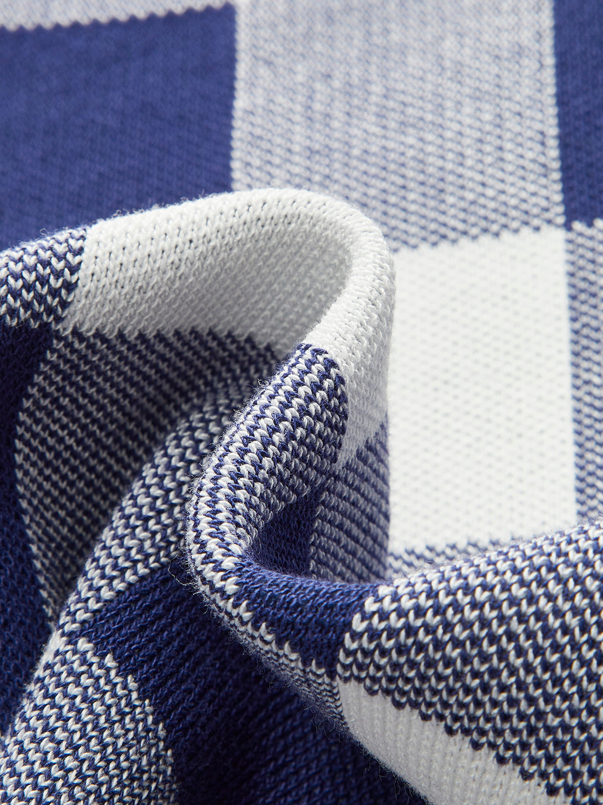 Checkerboard Sleeveless Knit Shorts Set