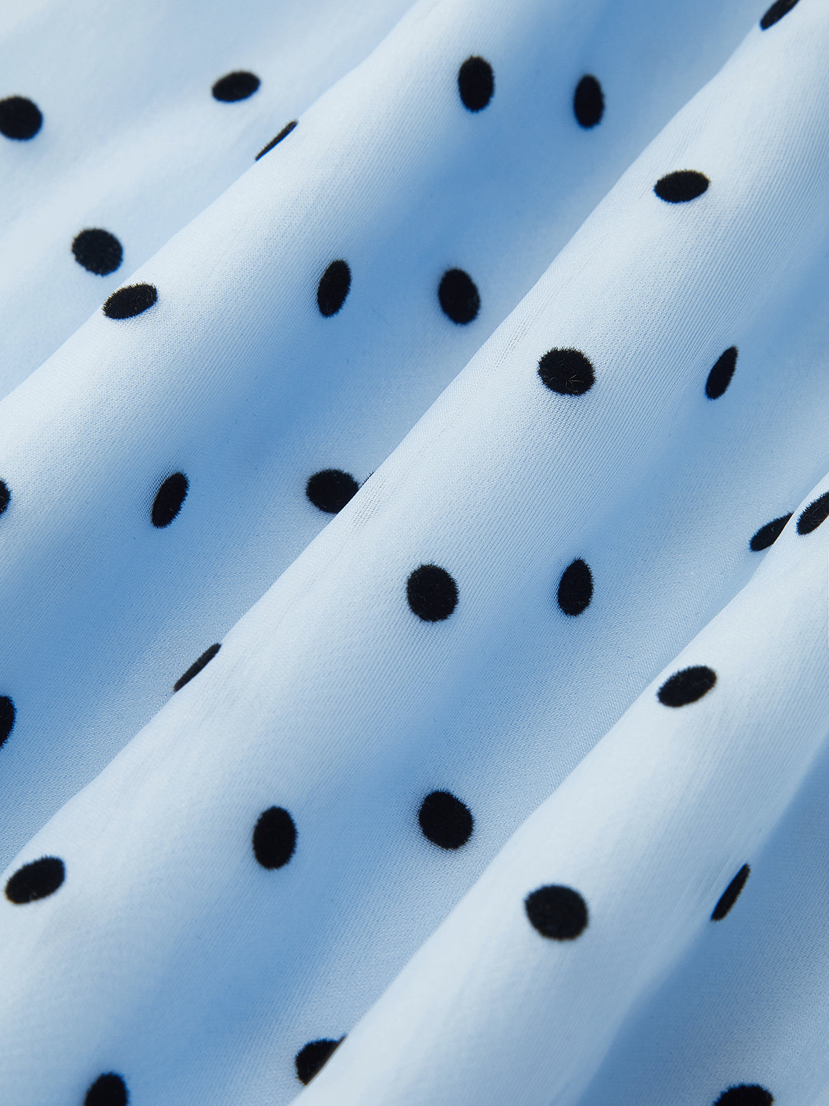 Polka Dot Dress With Removable Belt