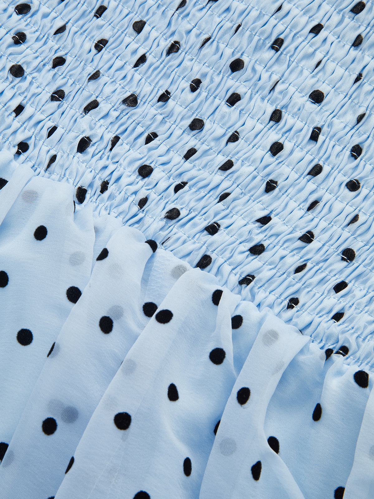 Polka Dot Dress With Removable Belt