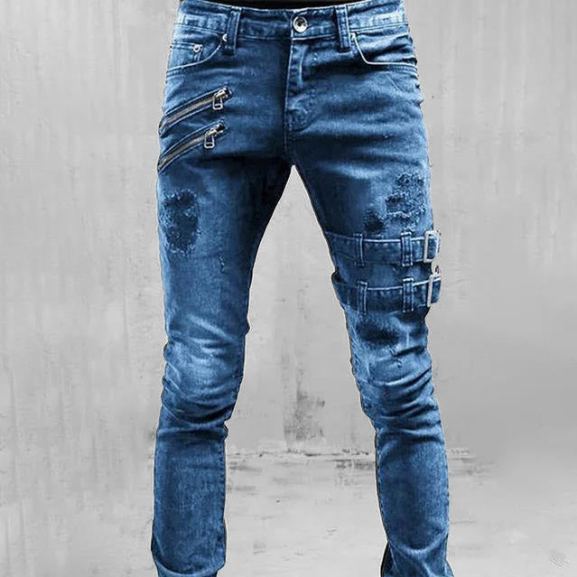 Drake - Gothic Buckle Jeans
