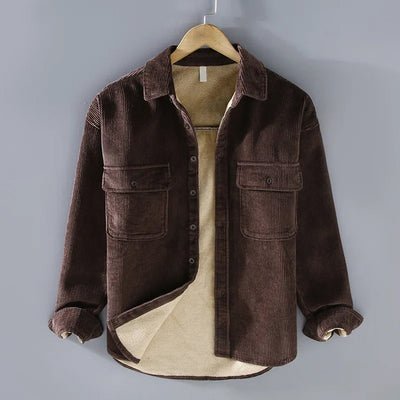 Abernathy - Men's Corduroy Winter Shirt