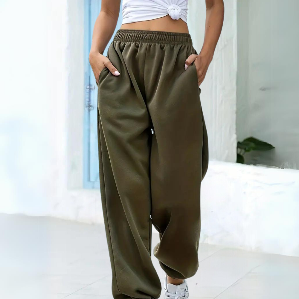 Amelia | Women's High Waist Baggy Joggers
