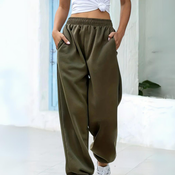 Amelia | Women's High Waist Baggy Joggers