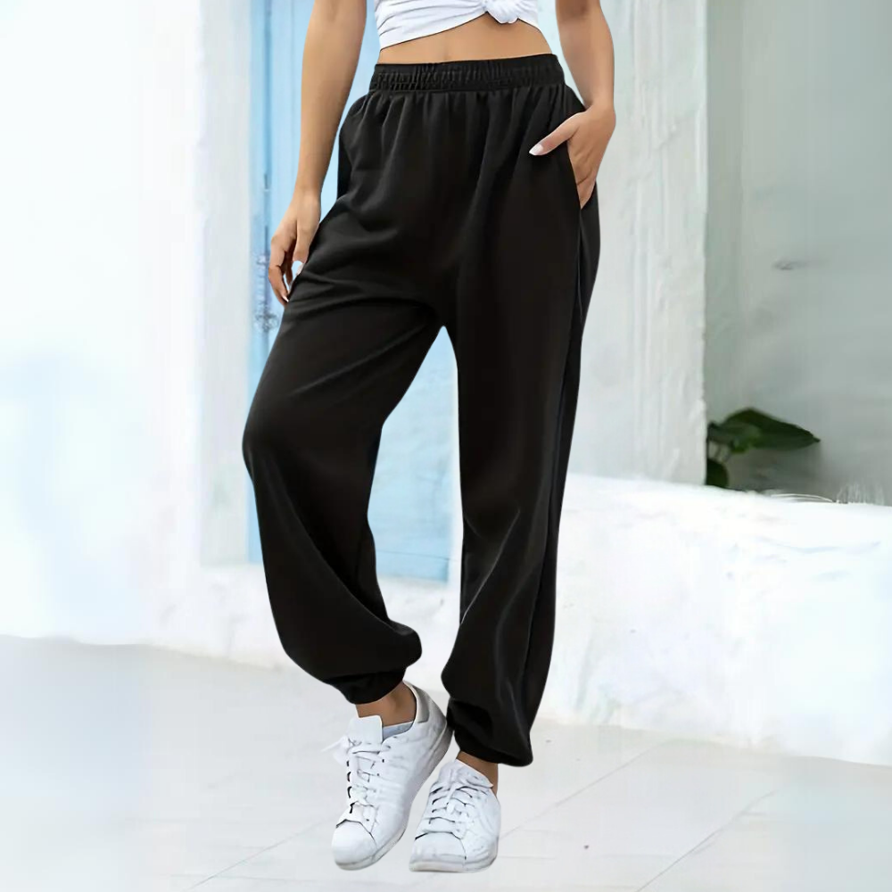 Amelia | Women's High Waist Baggy Joggers