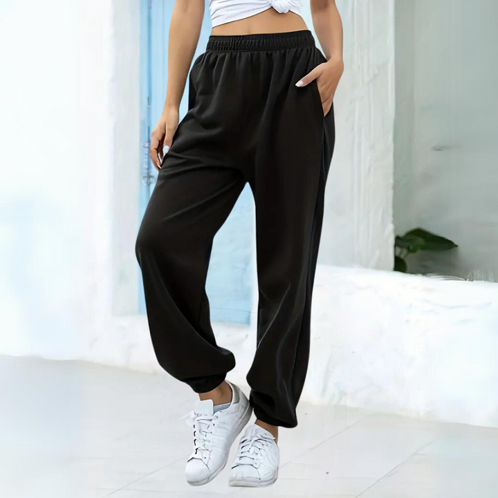 Amelia | Women's High Waist Baggy Joggers
