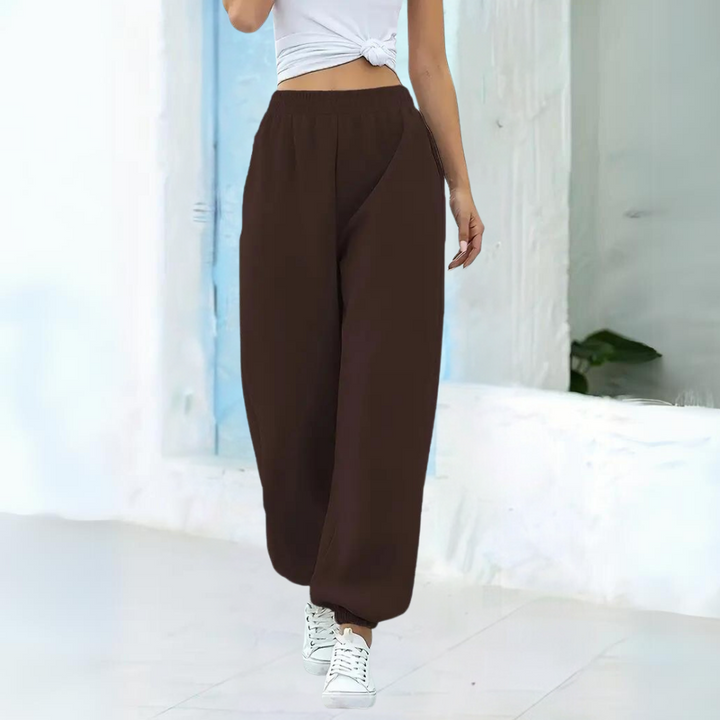 Amelia | Women's High Waist Baggy Joggers