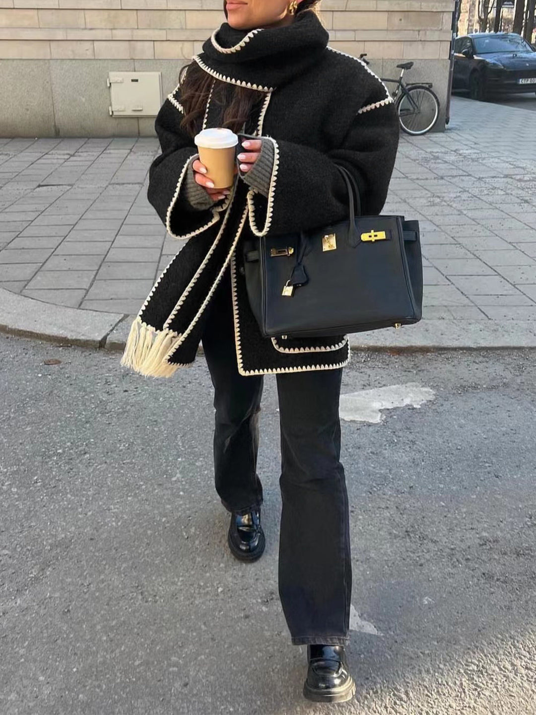 Tabitha | Scarf Jacket