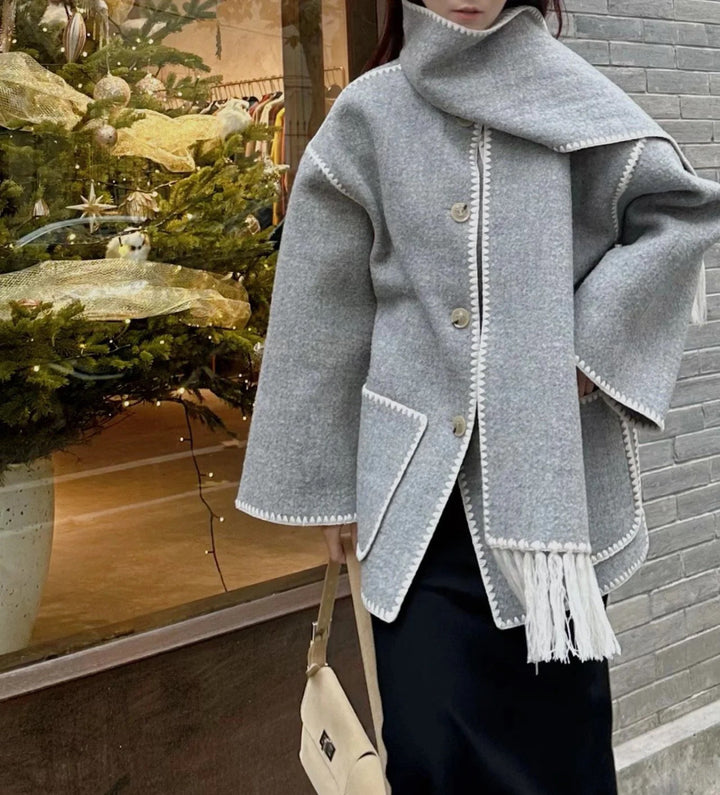 Tabitha | Scarf Jacket