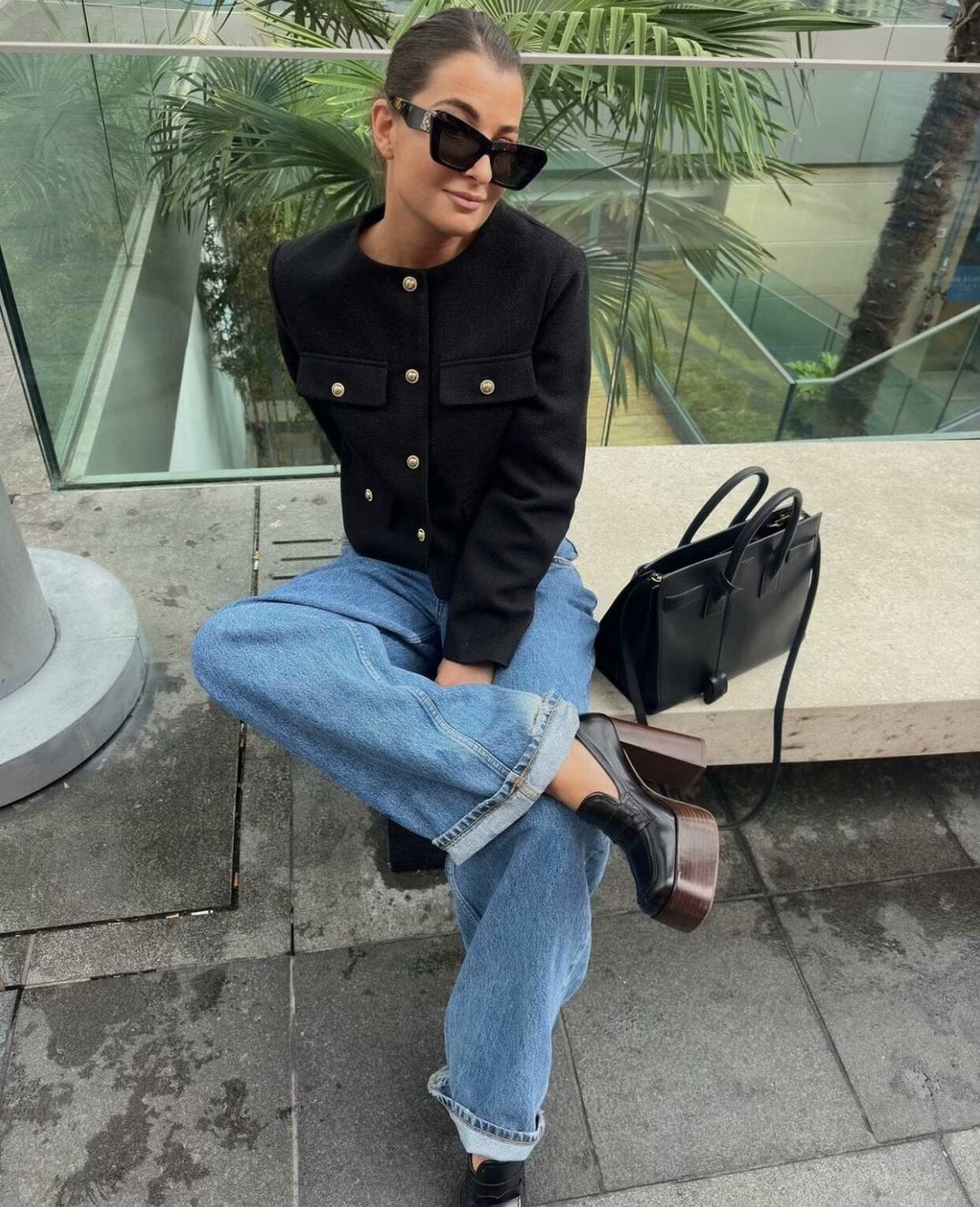 Beatrice | Vintage Cropped Jacket