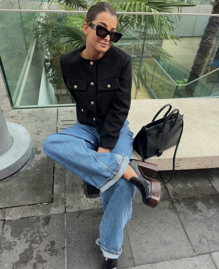 Beatrice | Vintage Cropped Jacket