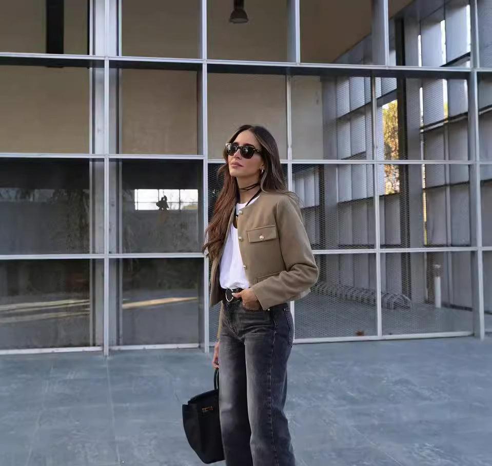 Beatrice | Vintage Cropped Jacket