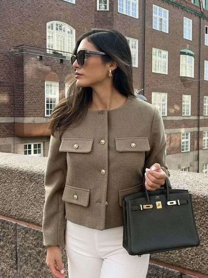 Beatrice | Vintage Cropped Jacket