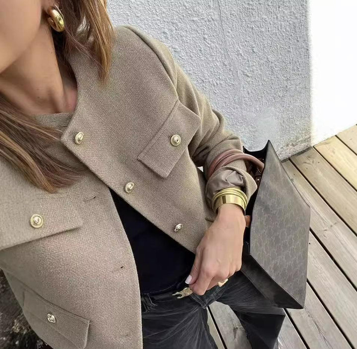 Beatrice | Vintage Cropped Jacket