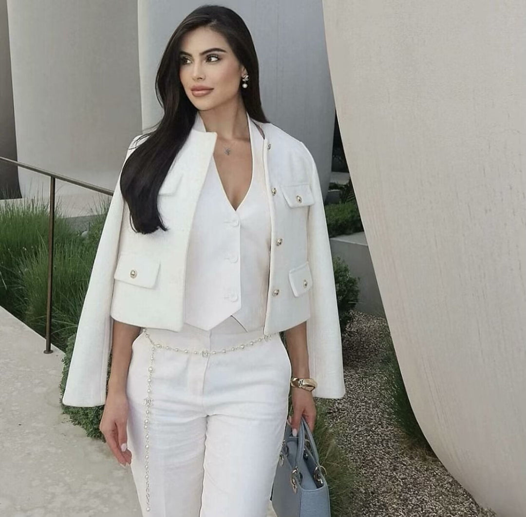 Beatrice | Vintage Cropped Jacket