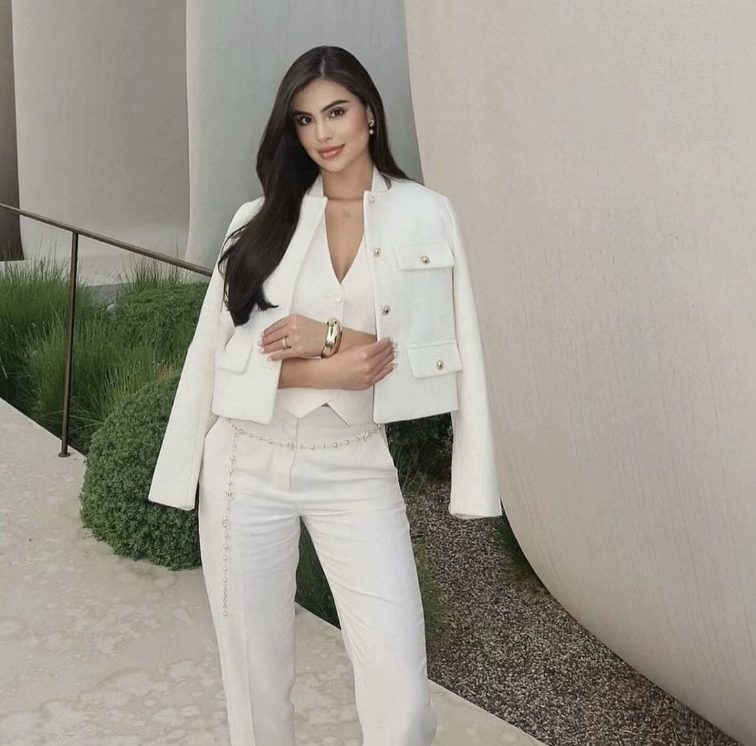 Beatrice | Vintage Cropped Jacket