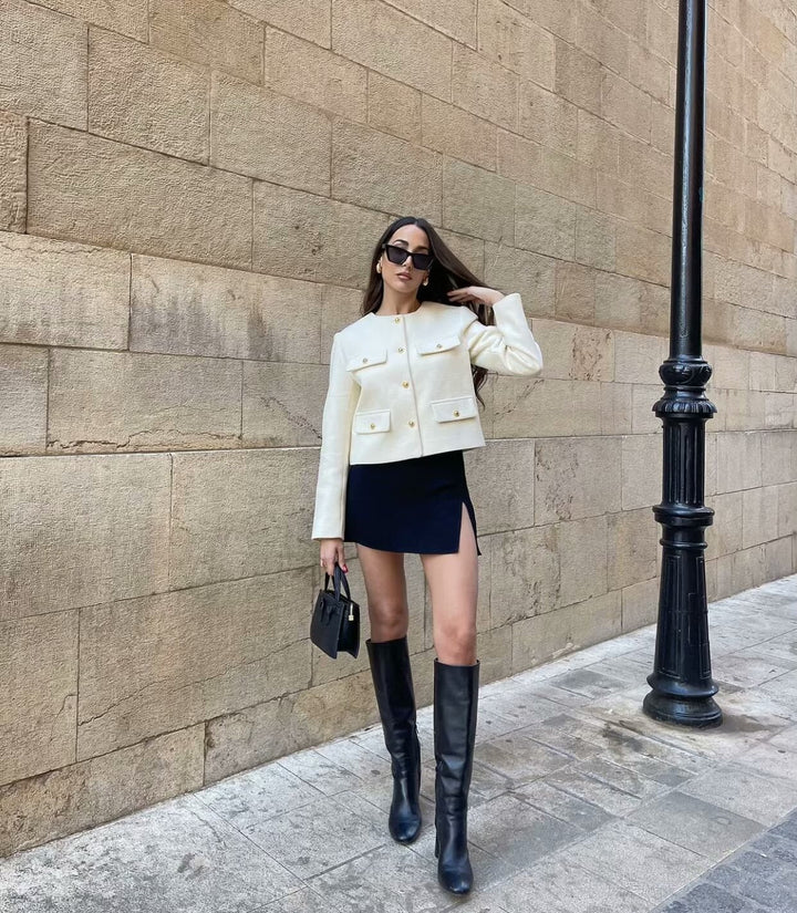 Beatrice | Vintage Cropped Jacket