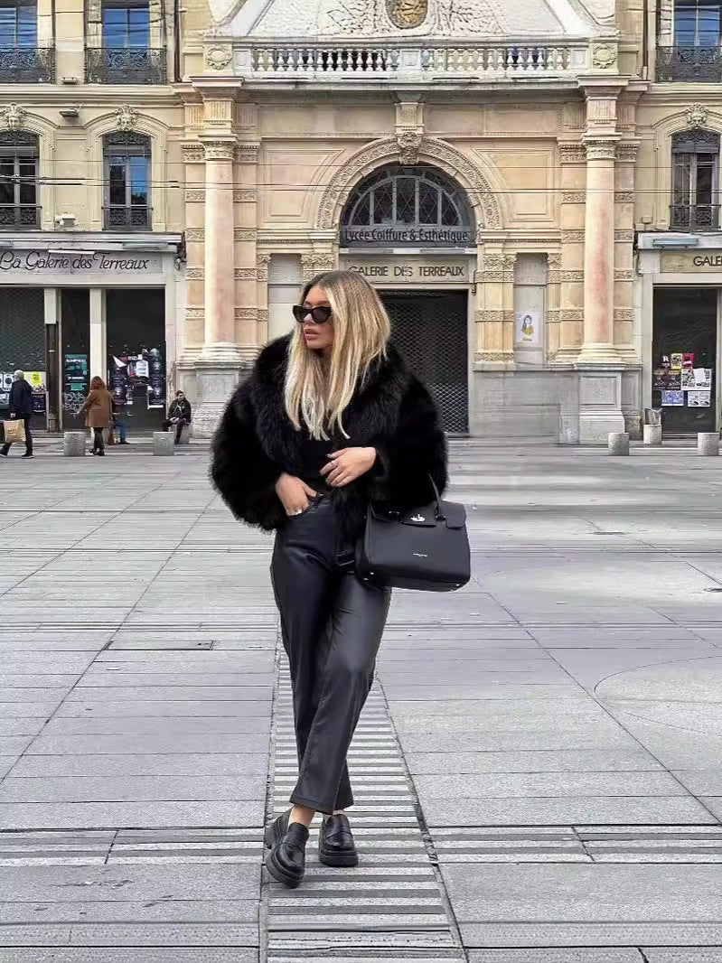 Rose | Faux Fur Coat