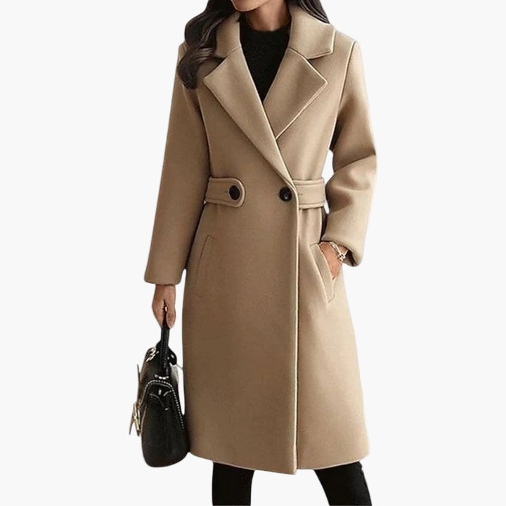 Phoebe | Women's Elegant Winter Jacket with Belt