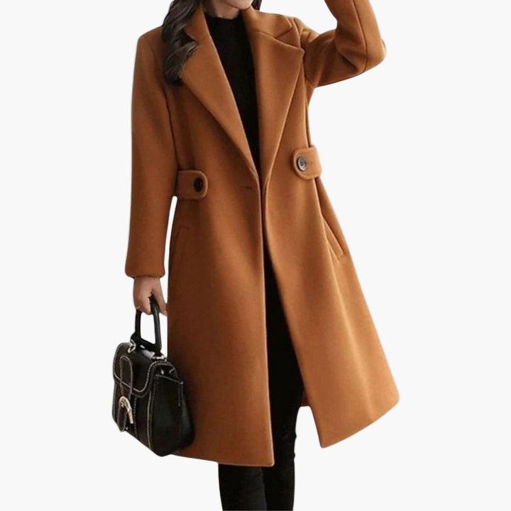 Phoebe | Women's Elegant Winter Jacket with Belt