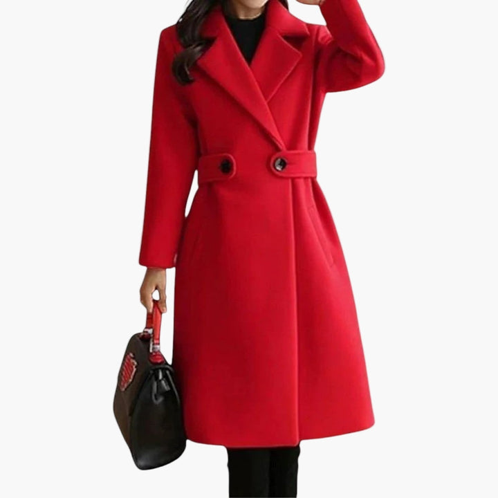 Phoebe | Women's Elegant Winter Jacket with Belt