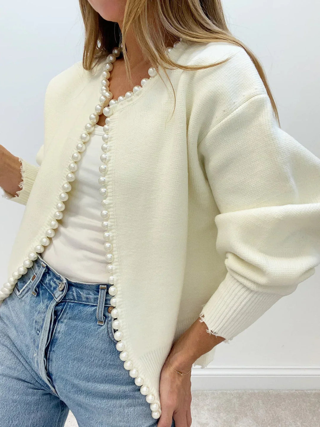 Harriet | Pearl Cardigan
