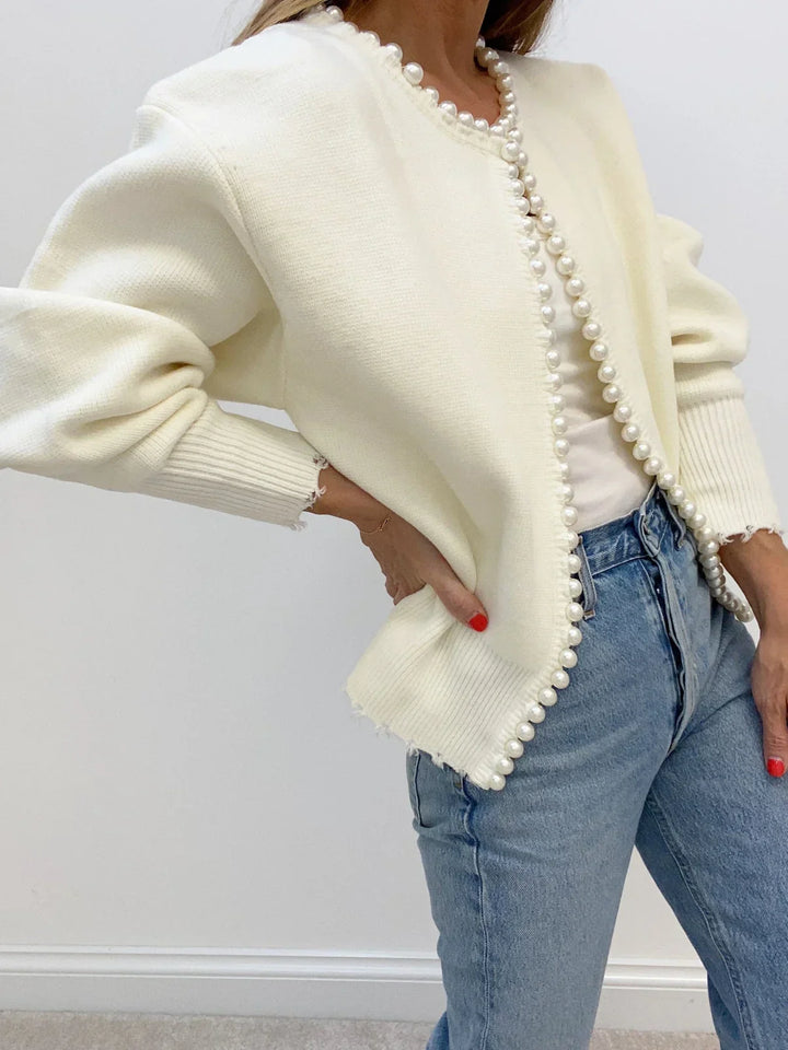 Harriet | Pearl Cardigan