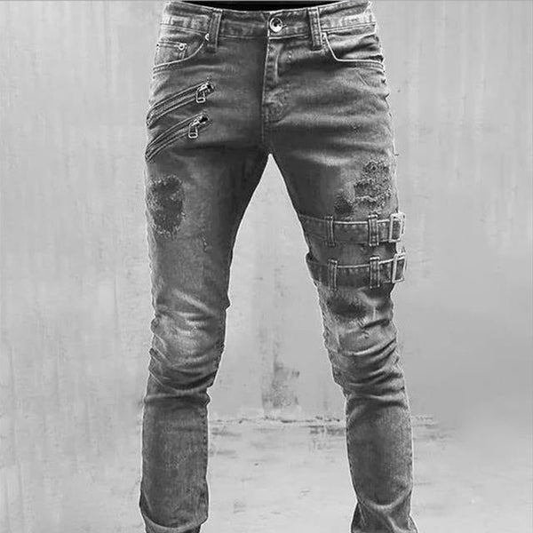 Drake - Gothic Buckle Jeans