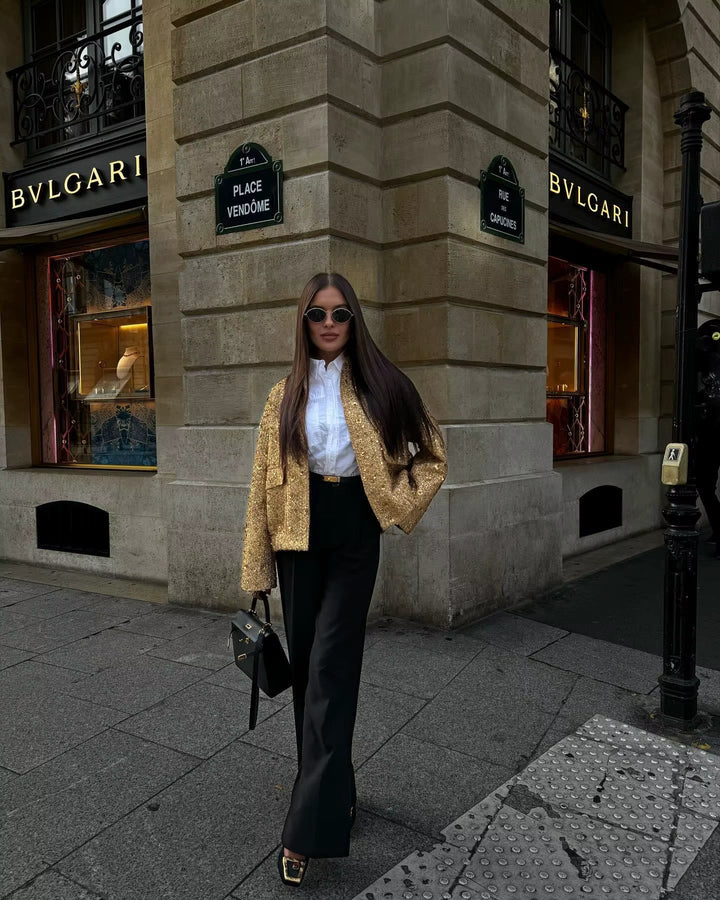 Matilda | Sequin Oversized Jacket